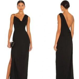 X REVOLVE Arial Gown in Black